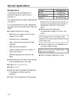 Предварительный просмотр 118 страницы Miele H6500BM Operating And Installation Instructions