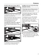 Предварительный просмотр 21 страницы Miele H6560B Operating And Installation Instructions