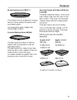 Предварительный просмотр 23 страницы Miele H6560B Operating And Installation Instructions