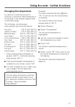 Preview for 57 page of Miele H6560BP Operating And Installation Instructions