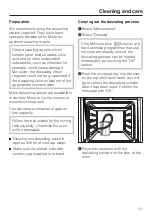 Preview for 121 page of Miele H6560BP Operating And Installation Instructions