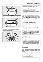 Предварительный просмотр 53 страницы Miele H6600 Operating And Installation Instructions