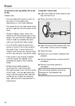 Предварительный просмотр 88 страницы Miele H6600 Operating And Installation Instructions