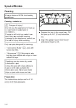 Предварительный просмотр 112 страницы Miele H6600 Operating And Installation Instructions