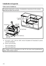 Предварительный просмотр 130 страницы Miele H6600 Operating And Installation Instructions