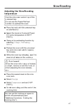 Preview for 67 page of Miele H6660BPBL Operating And Installation Instructions