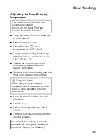 Preview for 105 page of Miele H6780BP2 Operating And Installation Instructions