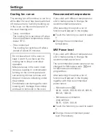 Предварительный просмотр 48 страницы Miele H6800BM Operating And Installation Instructions