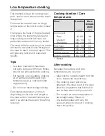 Предварительный просмотр 102 страницы Miele H6800BM Operating And Installation Instructions