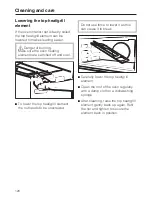 Предварительный просмотр 128 страницы Miele H6800BM Operating And Installation Instructions