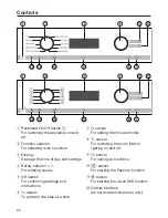 Предварительный просмотр 20 страницы Miele H6800BMCS Operating And Installation Instructions