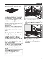 Предварительный просмотр 27 страницы Miele H6800BMCS Operating And Installation Instructions