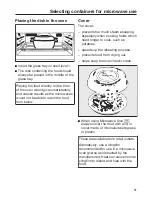 Предварительный просмотр 51 страницы Miele H6800BMCS Operating And Installation Instructions