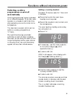 Предварительный просмотр 57 страницы Miele H6800BMCS Operating And Installation Instructions