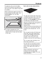 Предварительный просмотр 29 страницы Miele H6800BMX Operating And Installation Instructions