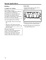 Предварительный просмотр 122 страницы Miele H6800BMX Operating And Installation Instructions