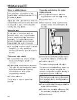 Предварительный просмотр 66 страницы Miele H6860BPXB Operating And Installation Instructions