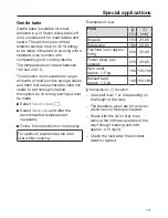 Предварительный просмотр 111 страницы Miele H6860BPXB Operating And Installation Instructions