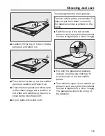 Предварительный просмотр 123 страницы Miele H6860BPXB Operating And Installation Instructions