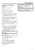 Предварительный просмотр 131 страницы Miele H6880BP2 Operating And Installation Instructions