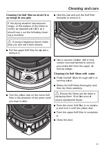 Предварительный просмотр 41 страницы Miele heat pump dryer Operating Instructions Manual