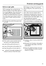 Предварительный просмотр 55 страницы Miele heat pump dryer Operating Instructions Manual