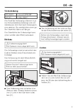 Preview for 3 page of Miele HFC 60 Manual