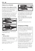 Preview for 16 page of Miele HFC 60 Manual