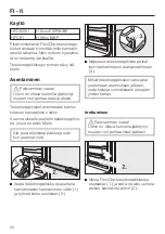 Preview for 30 page of Miele HFC 60 Manual