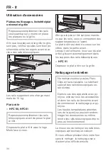 Preview for 34 page of Miele HFC 60 Manual