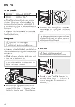 Preview for 46 page of Miele HFC 60 Manual