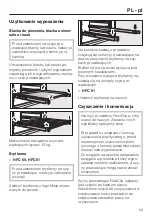 Preview for 59 page of Miele HFC 60 Manual