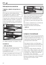 Preview for 62 page of Miele HFC 60 Manual