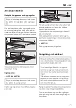 Preview for 71 page of Miele HFC 60 Manual