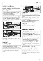 Preview for 83 page of Miele HFC 60 Manual