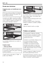 Preview for 86 page of Miele HFC 60 Manual