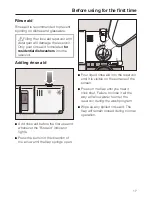 Preview for 17 page of Miele HG01 Operating Instructions Manual