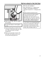 Предварительный просмотр 27 страницы Miele HG03 Operating Instructions Manual