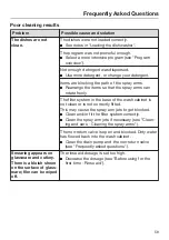 Preview for 59 page of Miele HG06 Operating Instructions Manual