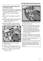 Preview for 63 page of Miele HG06 Operating Instructions Manual