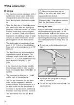 Preview for 70 page of Miele HG06 Operating Instructions Manual