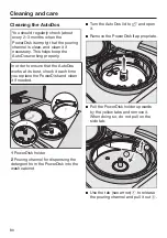 Предварительный просмотр 86 страницы Miele HG07-W Operating Instructions Manual