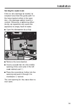 Предварительный просмотр 85 страницы Miele HG07 Operating Instructions Manual