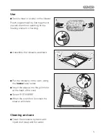 Preview for 5 page of Miele HGE 70 User Manual