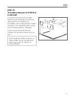 Preview for 11 page of Miele HGE 70 User Manual