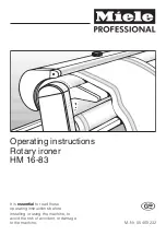 Miele HM 16-83 Operating Instructions Manual preview