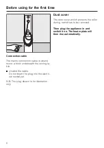 Preview for 8 page of Miele HM 16-83 Operating Instructions Manual