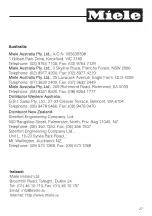 Preview for 27 page of Miele HM 16-83 Operating Instructions Manual