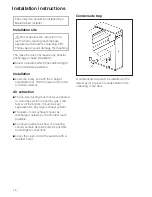 Предварительный просмотр 16 страницы Miele HM 5316 Operating Instructions Manual