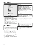 Preview for 16 page of Miele Honeycomb care Paragon sensor Operating Instructions Manual